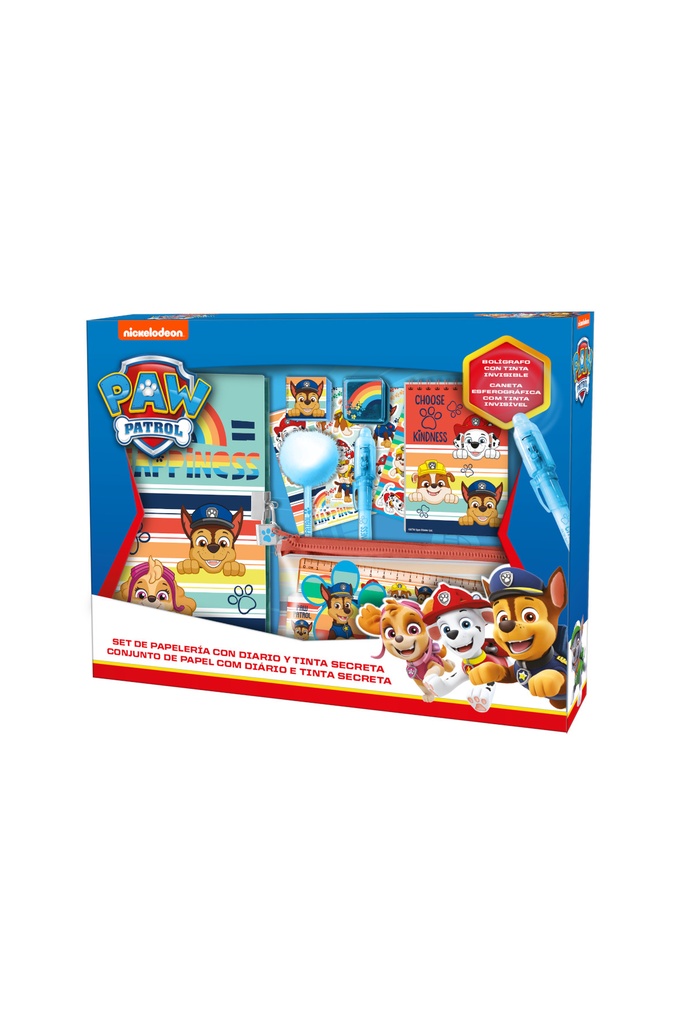 PAW Patrol Kleur- en Knutselpakket – Inclusief Geheim Dagboek en Gevuld Etui – Creatieve Set