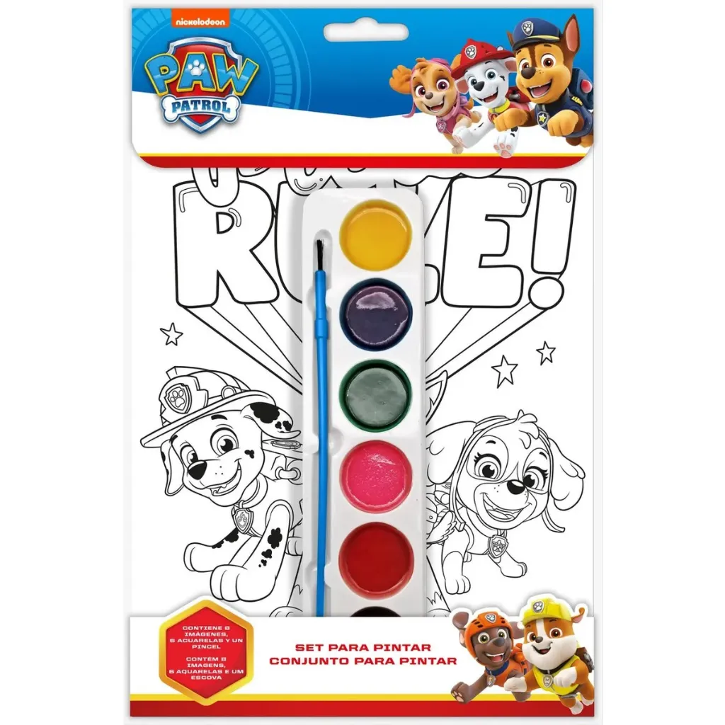 PAW Patrol Junior Waterverfset – 15-delig – Nickelodeon – Creatief Schilderen met de Pups