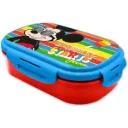 Disney Mickey Mouse Lunchbox – Inclusief Vork/Lepel – Blauw – Broodtrommel voor Kinderen