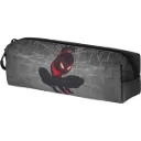 Marvel Spider-Man Spin- Vierkant Etui – Pennenzak – Grijs– 21 cm