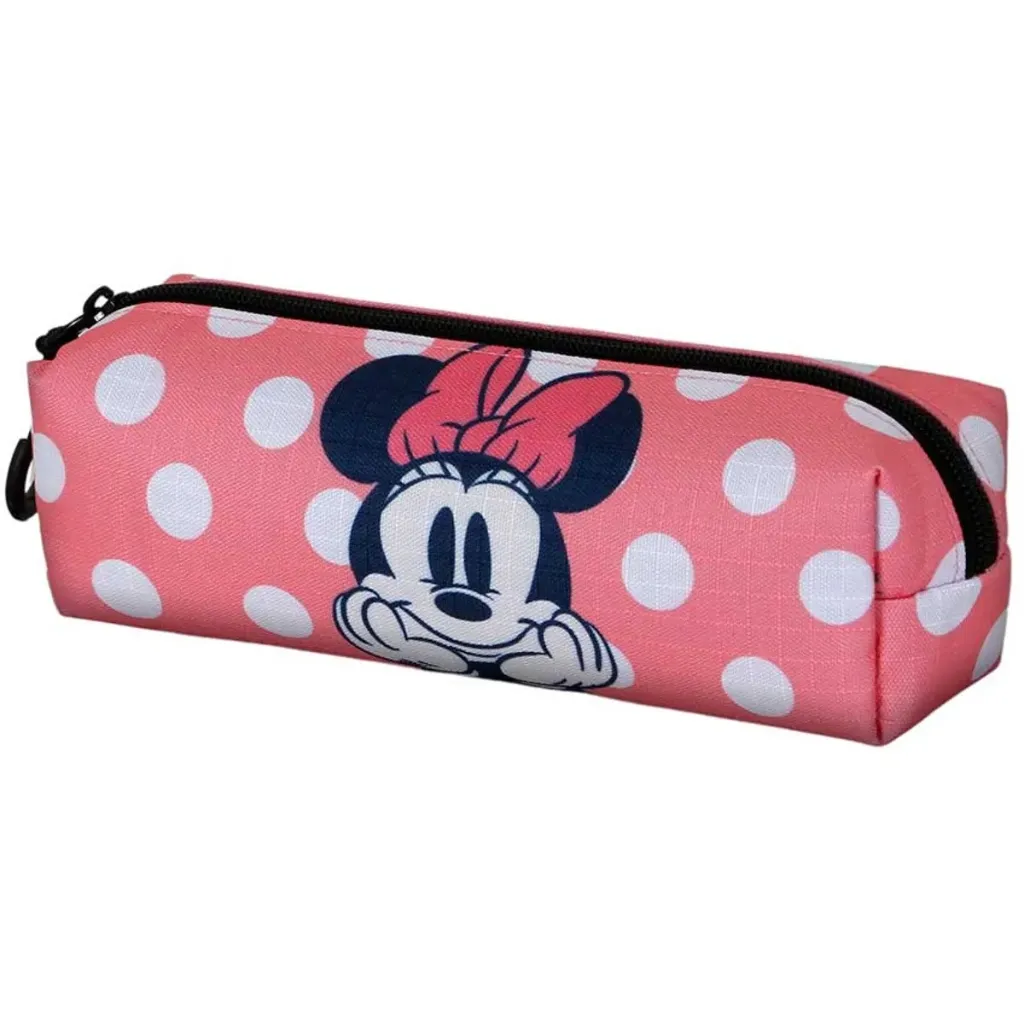 Disney Minnie Mouse "Closer" Etui – Vierkant – Roze – 22 x 9 x 7 cm – Ruime Pennenzak