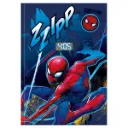 Marvel Spiderman Notitieboek met Ingebouwde LED-Klok – A5 Dagboek – 15 x 21 cm – Rood/Blauw