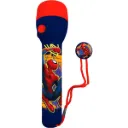 Marvel Spider-Man Zaklamp & Leeslamp - 16 x 4 cm - Rood/Blauw - Kunststof