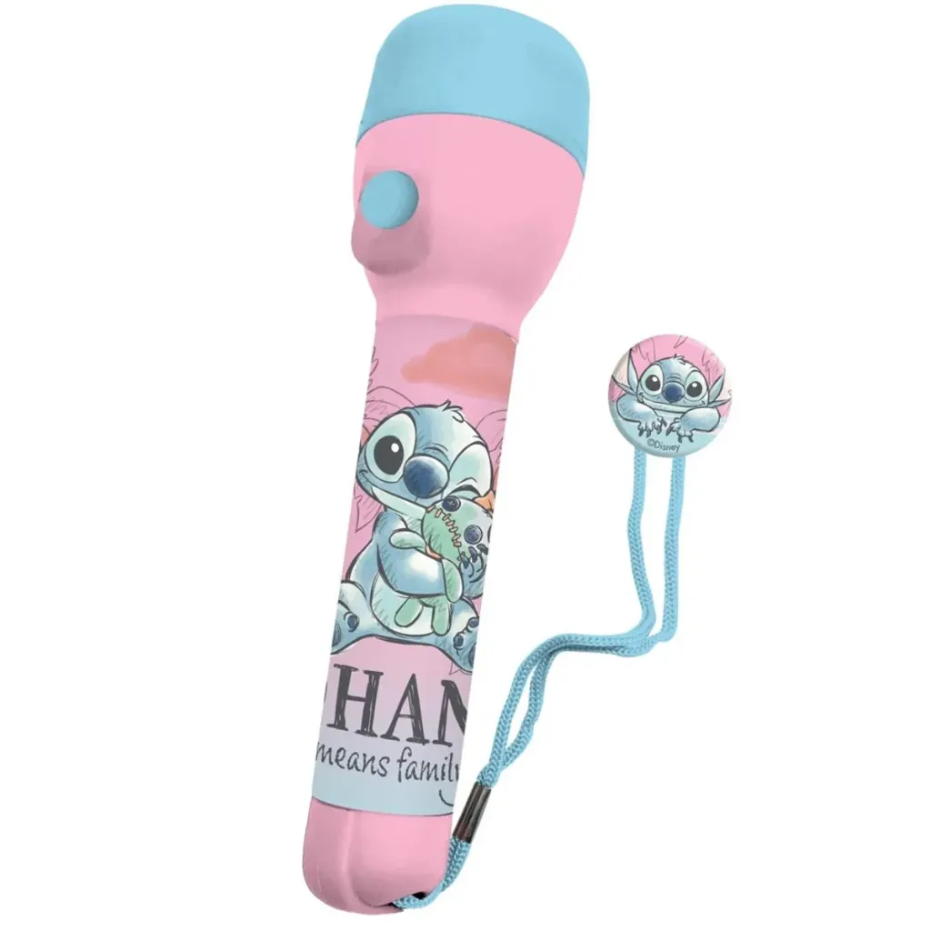 Disney Lilo & Stitch LED Zaklamp - Roze