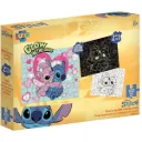 Disney Lilo & Stitch Glow in the Dark Puzzel – 100 Stukjes – 48 x 34 cm – Inclusief Inkleurbare Achterkant